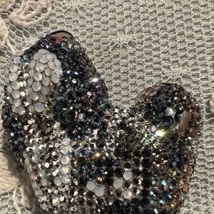 Sparkling Judith Lieber dog pill box